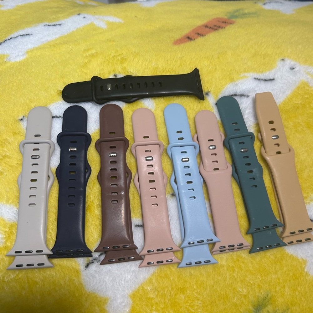Set of Colorful Watch Bands